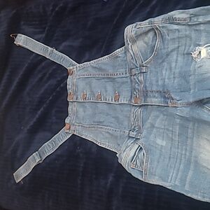 Denim overalls